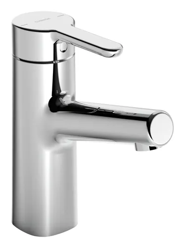 Hansa HANSADESIGNO Style Waschtisch-Einhand-Einlochbatterie - Elegante Badarmatur in Chrom mit einer Ausladung von 11,9 cm, ideal für moderne Badezimmer.