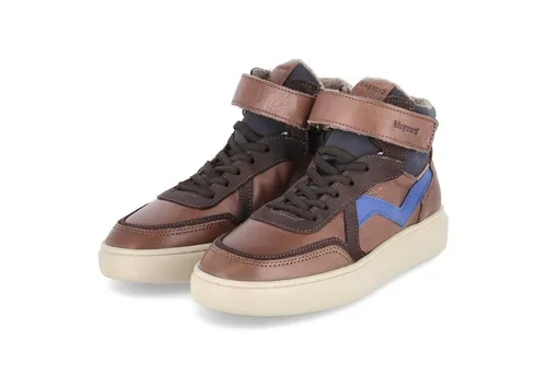 bisgaard Unisex mio v tex Velcro Shoe, Coconut, 31 EU - Sneaker für Jungen mit hohem Schaft, aus biologisch abbaubarem Leder gefertigt, ideal für Komfort und Stil in jeder Jahreszeit. Handgefertigt in Portugal für höchste Qualität.