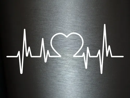 Plott Aufkleber Herzschlag Doc Doctor Doktor Tuning Autoaufkleber Shocker