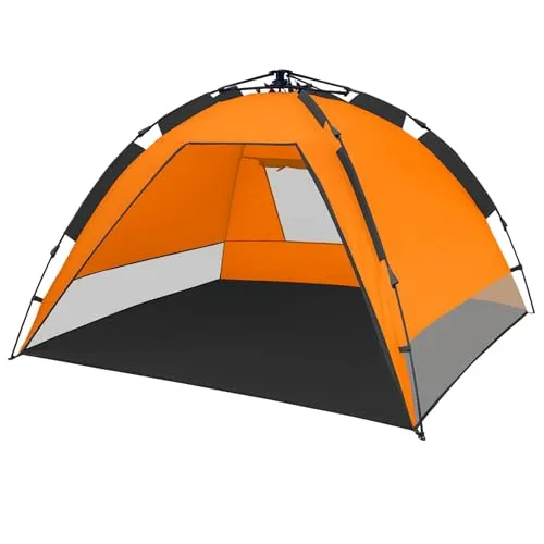 CampFeuer Strandmuschel in orange von CampFeuer