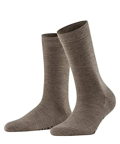 FALKE Damen Socken Softmerino, Wolle, 1 Paar, Beige (Sandstorm 4058), 41-42
