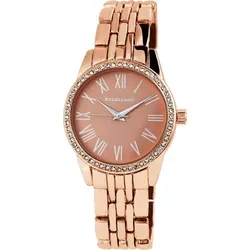 Excellanc Damenuhr mit Metallband in rosegold von Excellanc