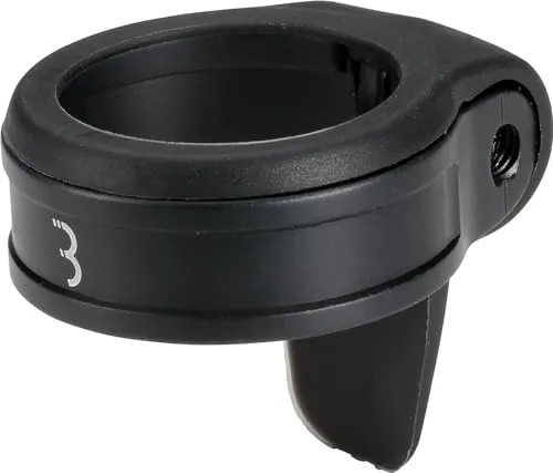 BBB Cycling CollarClamp Bike Seatpost Clamb Single Bolt Screw on Seat Post Clamb for Carbon and Aluminum Seatposts Roadbike, MTB and E-Bike | 31.8mm (27.2) Black - BSP-88