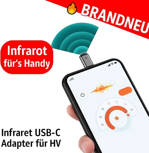 Infrarot Sender USB-C Adapter für Handy – Smart TV und Klima Steuerung