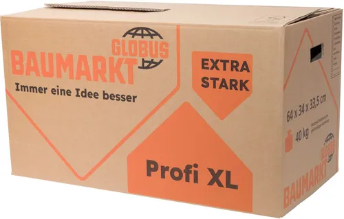 Globus Umzugskarton Profi XL Innenmaß: 64 x 34 x 33,5 cm von Globus Baumarkt