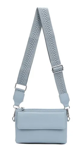 Damen Tasche Crossbody Umhängetasche in Jeansblau - Damen-Schultertaschen, vielseitig und modern, ideal für Stadtbummel und Reisen mit elegantem Design und praktischen Fächern.