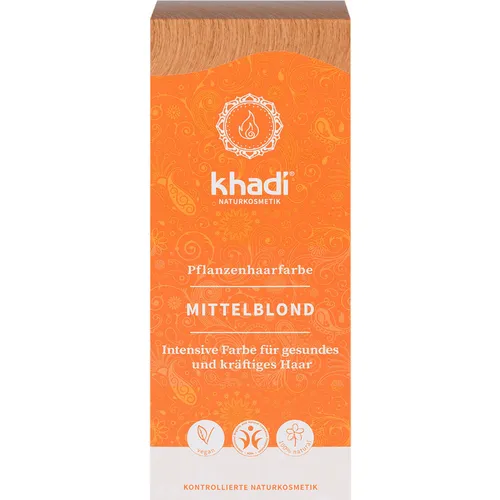 Produktbild Khadi Pflanzenhaarfarbe Mittelblond
