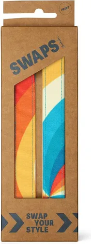 Satch Schulranzen-Zubehör Swaps Design-Set Sunny Swirl 2-teilig für satch pack