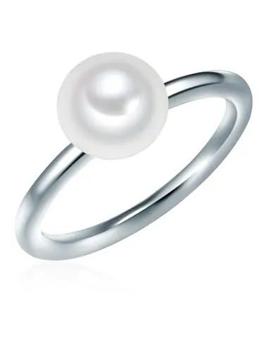 Produktbild Valero Pearls Damen-Ring 925/- Sterling Silber mit Süßwasser-Zuchtperle