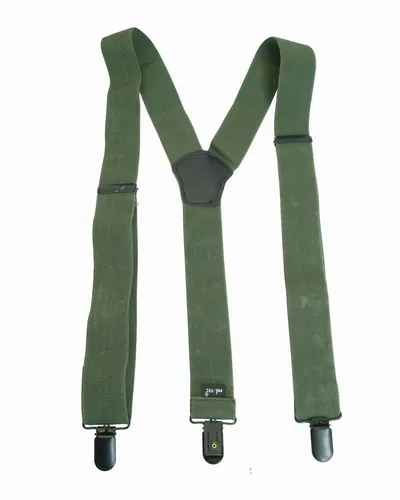 MIL-TEC® Hosenträger mit Clip oliv Suspenders Braces L=120cm