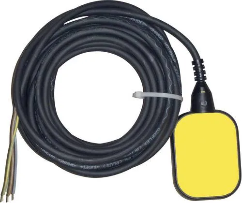 Zehnder Pumpen 14504 Schwimmerschalter 5.00 m - Wasserstandsregler mit IP68-Schutz, ideal für den Einsatz in feuchten Umgebungen und mit einer maximalen Temperatur von 85 °C.