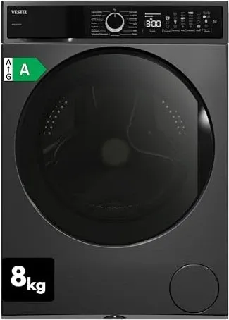 Vestel Waschmaschine WMI89341DX 8kg/1400Umin bk A von VESTEL