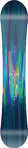 NITRO Snowboard LECTRA BRUSH Brd'24 - Snowboard mit Flat-Out-Rocker für entspanntes Fahrverhalten. Ideal für Anfänger und Fortgeschrittene, die Tricks im Funpark erlernen und alle Runs genießen möchten.
