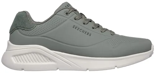 Skechers Uno Lite Suited Lite Sneaker in Grün OLV – Größe EU 47,5 - Vielseitige Skechers Uno Lite Suited Lite Sneaker in Grün OLV – Größe EU 47,5. Ideal für lässige Looks, bequemes Tragegefühl und einfaches An- und Ausziehen durch Schnürsenkel. Perfekt für Freizeit und Alltag.