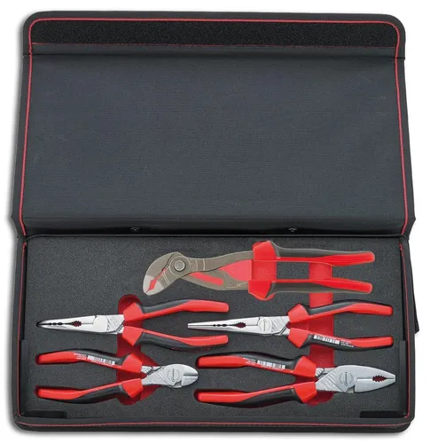 FORMAT Zangen-Satz MIG 5-teilig mit 2-Komponenten-Griffen von FORMAT