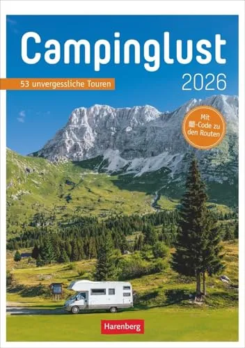Harenberg Campinglust Wochen-Kulturkalender 2026 von Harenberg