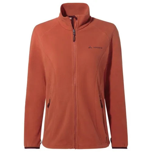 Vaude Women's Rosemoor Fleece Jacket II - Warme Fleecejacke in Rot, Gr 36 - Funktionsjacke für Damen, ideal zum Wandern; aus hochwertigem Polartec-Material für optimale Wärme und Komfort.