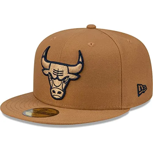 New Era 59Fifty Fitted Cap - NBA Chicago Bulls Wheat - 7