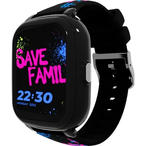 SaveFamily Iconic Plus 2 Street Style Smartwatch - Smartwatch für Kinder mit GPS-Ortung und SOS-Taste für maximale Sicherheit und Erreichbarkeit im Alltag.