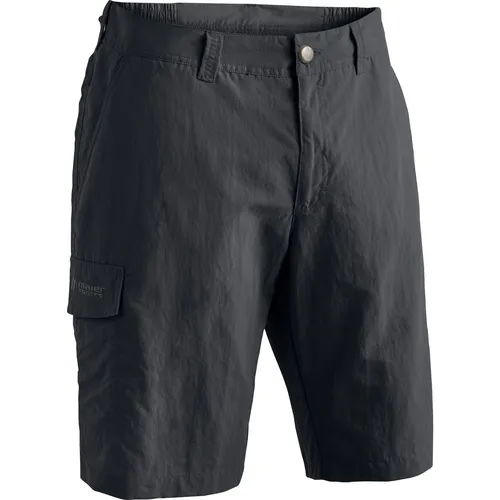 Maier Sports Main Shorts Gr. 60 schwarz - Leichte und komfortable Wanderhose in Schwarz, ideal für Trekking und Wandern. Hergestellt aus 100% Polyamid für optimale Bewegungsfreiheit.