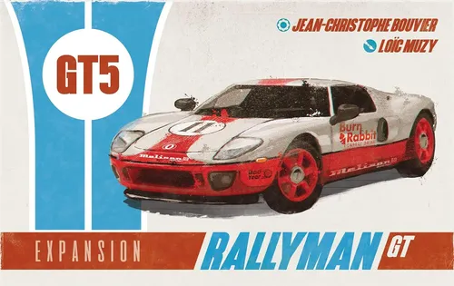 Rallyman GT - DE - Gesellschaftsspiel von Heidelbär Games, spannende Renn-Action für die ganze Familie mit strategischen Entscheidungen und hohem Wiederspielwert.