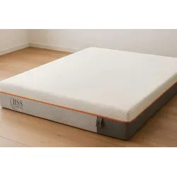 Ergonomische Kaltschaummatratze 160x200 cm – BSS Bedding Elite mit 7 Komfortzonen - Kaltschaummatratzen mit 7-Zonen-Schnitt für optimale Unterstützung, 22 cm hoch, atmungsaktiver Jacquard-Bezug und rutschfeste Unterseite für besten Schlafkomfort.