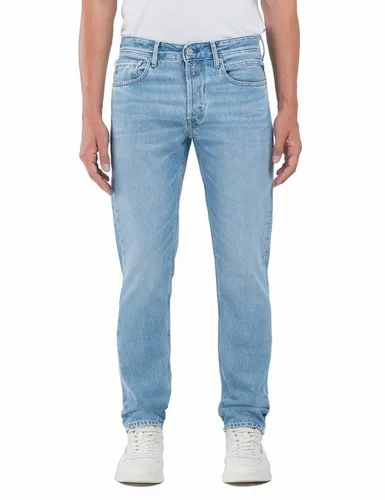 Replay Straight-Jeans GROVER - Stretch Jeans in Light Blue - Jeans in straight fit mit elastischem Material für optimalen Tragekomfort. Erhältlich in vielen verschiedenen Waschungen, ideal für einen lässigen Look.