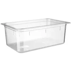 APS GN 1/1 Behälter 53 x 32,5 cm - spülmaschinengeeignet - Frischhaltedosen für Gastronomie, vielseitig einsetzbar und erleichtert die Küchenarbeit durch einfache Reinigung in der Spülmaschine.