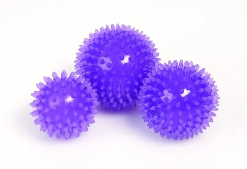 TOGU Noppenball Massageball Igelball, 10 cm amethyst