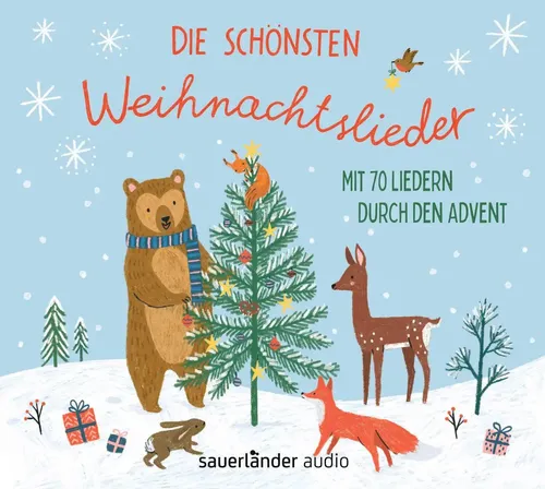 Die schönsten Weihnachtslieder: 70 Lieder für eine besinnliche Adventszeit - Advent & Weihnachten Geschenkbücher mit 70 festlichen Liedern für stimmungsvolle Momente und gemeinsame Feierlichkeiten.