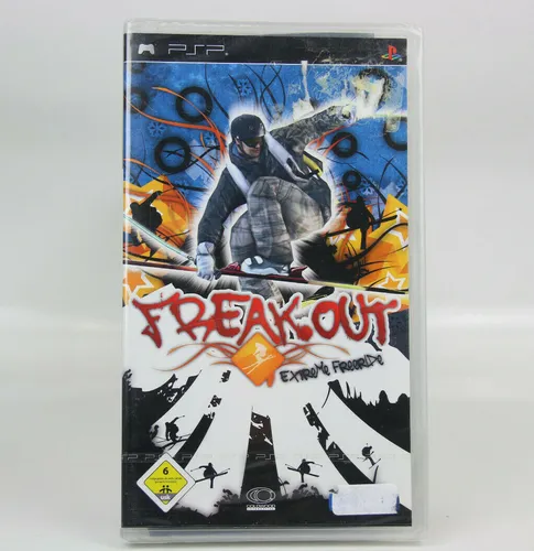 Sony Playstation Portable PSP - Freakout NEU & Verschweißt - Games - Erlebe das spannende Spiel Freak Out-Extreme Freeride für die PSP, neu und originalverpackt, ideal für Abenteuerliebhaber!