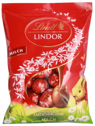 Lindor Liliput Mini Eier Schokoladeneier mit zarter Füllung 100g