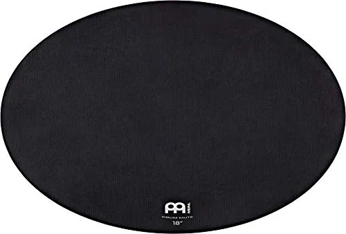 Meinl Cymbals Drum Mute 18 Zoll Trommel Dämpfer - Schlagzeug Zubehör, Schwarz (MDM-18)