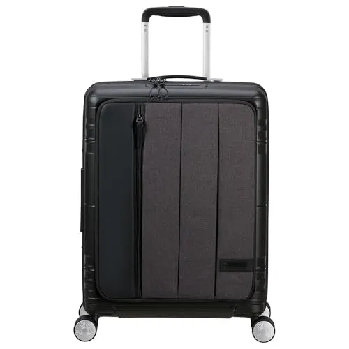 American Tourister Hello Cabin - Spinner S, Expandable Hand Luggage 55 cm - Handgepäck mit 39/45 L Volumen, gepolstertem Laptop-Fach und TSA-Schloss für sicheres Reisen, ideal für Kurztrips.