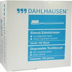 Einmal Zahnbürste m.Paste 100 St