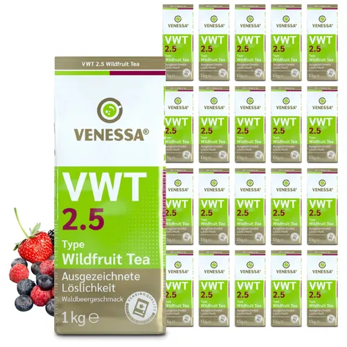 VENESSA Wildfrucht Tee VWT2.5 - 20 x 1kg - Fruchtig - Automatenfähig