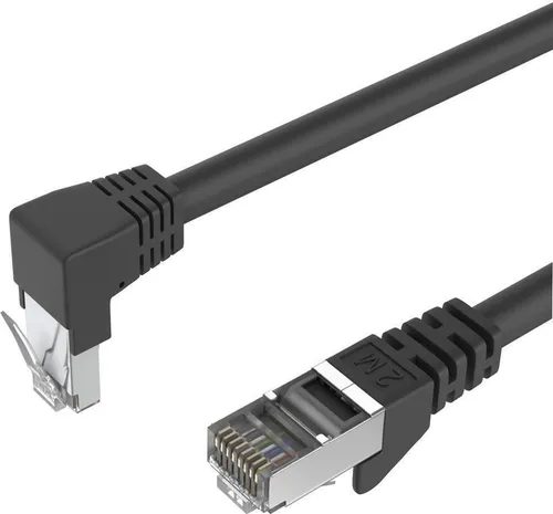 kabelbude KB08-6405502, 5 m, Cat6, SF/UTP (S-FTP), RJ-45, RJ-45, Schwarz