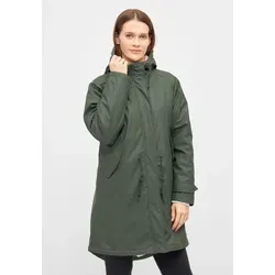 Derbe Friese Tidaholm Damen Regenjacke Oliv von Derbe