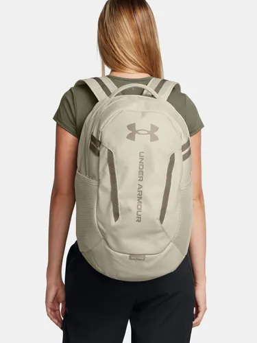 Under Armour Hustle 6.0 29L Rucksack Beige - Praktischer 29L Rucksack von Under Armour, ideal für Sport und Freizeit, mit robustem Material aus 100% Polyester und mehreren Fächern für optimale Organisation.