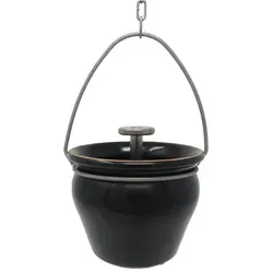 Eliga Aroma-Aufgusstopf schwarz für Sauna