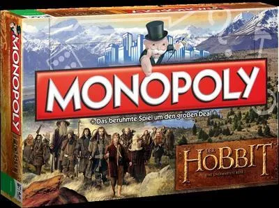 Der Hobbit Brettspiel Monopoly