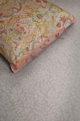 Pip Studio Spannbettlaken Leafy Khaki 100x200/220 in oliv von Pip Studio