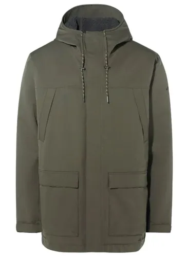 Vaude Manukau Parka III - Oliv Gr S - Funktionsjacke und urbaner Winterparka, wind- und wasserdicht mit isolierender PrimaLoft-Füllung; ideal für Reisen und Outdoor-Aktivitäten.