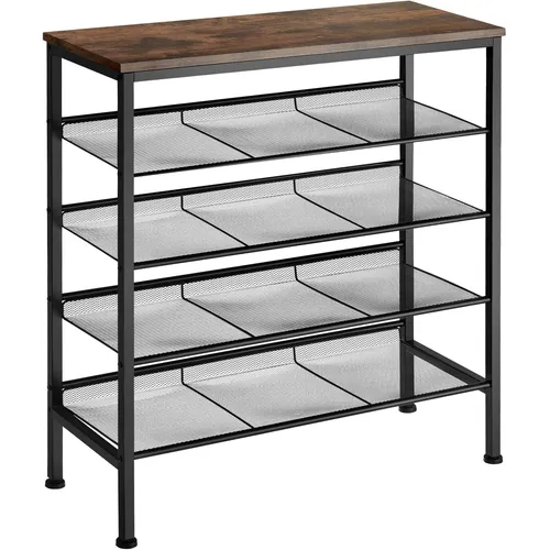 TecTake Schuhregal Bournemouth in braun von tectake