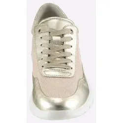 heine Sneaker Sneaker goldfarben 38 EU von Heine