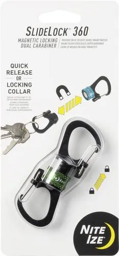 Karabiner Schwarz von NITE Ize