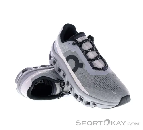 On Cloudmonster Herren Laufschuhe - Grau - 8,5 - Laufschuhe mit innovativer Dämpfungstechnologie für maximalen Komfort und Unterstützung bei jedem Lauf, ideal für Sportler und Freizeitläufer.