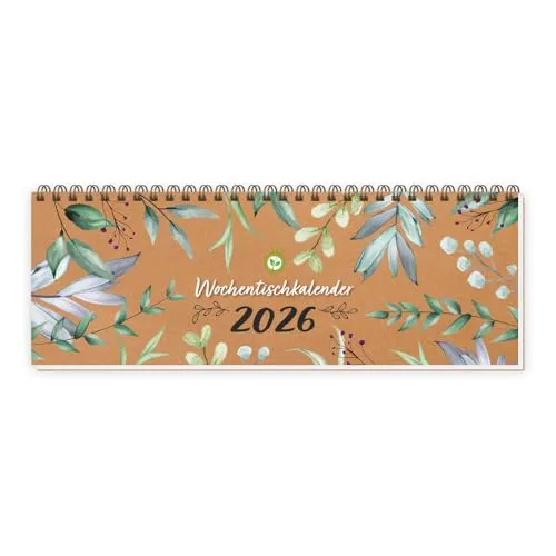 Trötsch Wochentischkalender Natur 2026: Tischkalender für die Woche