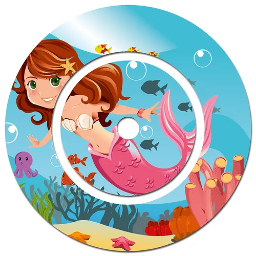 Toniebox Ladestation Folie Meerjungfrau v2 Aufkleber Kinder Schutz Junge Y046