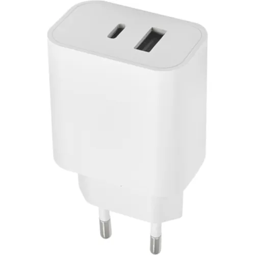 Maxlife MXTC-06 PD QC Ladegerät 1x USB-C 1x USB 20W weiss (20 W, 2 Ports) (OEM0101138)